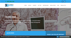 Desktop Screenshot of clinicafavero.it